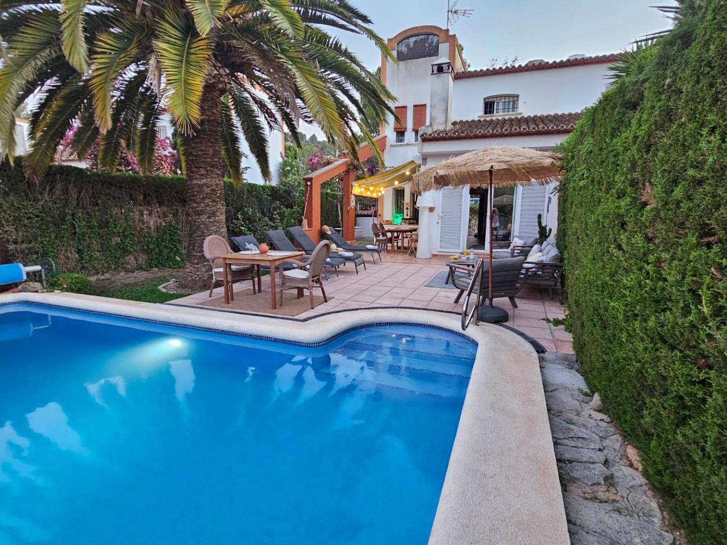 Maison Cosy Au Pied Du Golf Avec Piscine Privee Muntanya la Sella Esterno foto