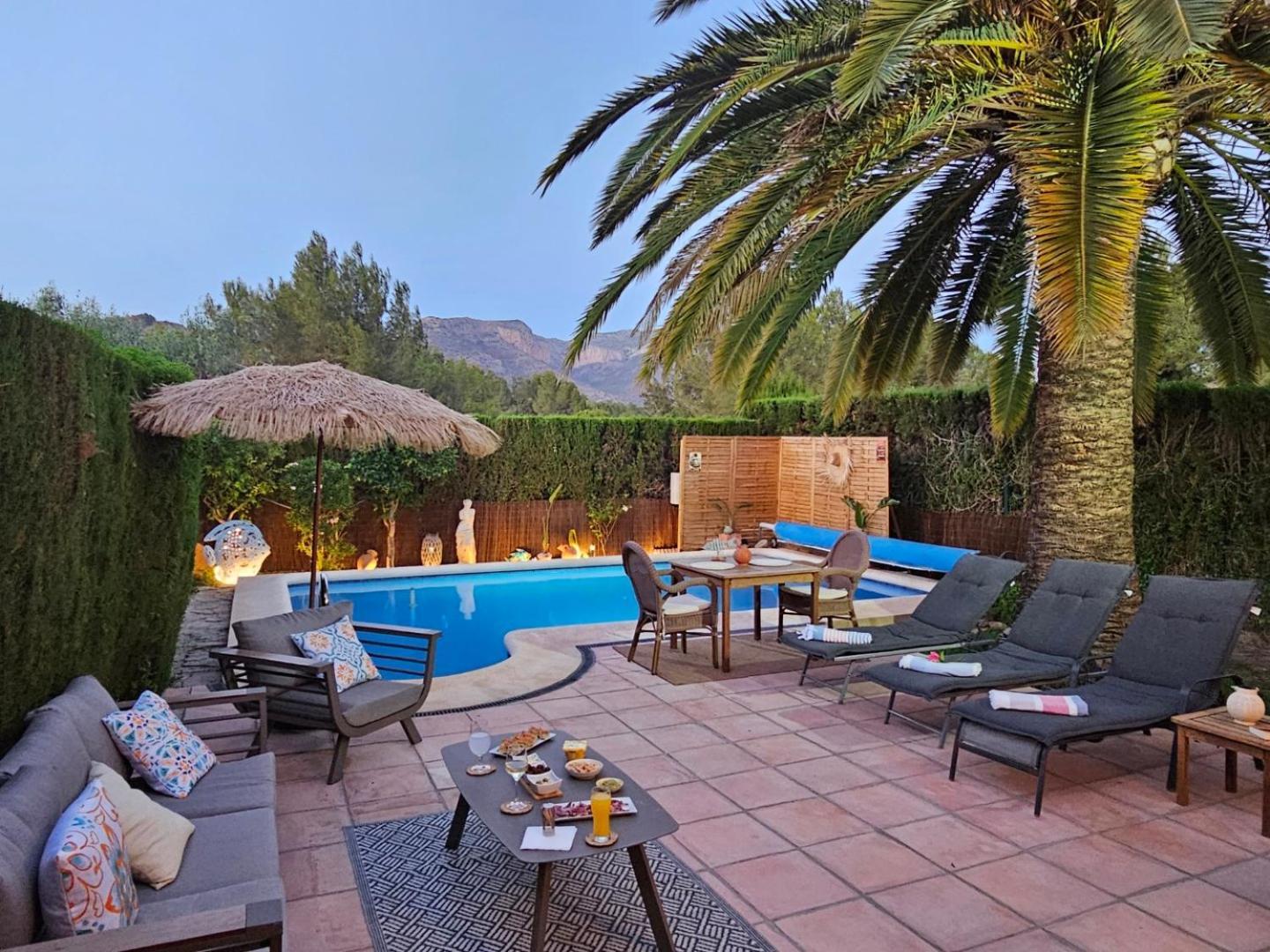 Maison Cosy Au Pied Du Golf Avec Piscine Privee Muntanya la Sella Esterno foto